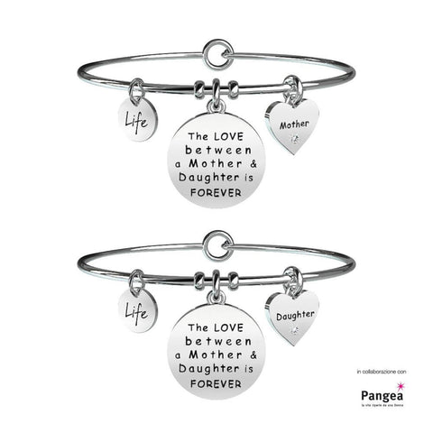 Bracciale Donna Kidult in Acciaio Mamma-Figlia | Forever – Love – 231578