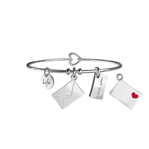 Bracciale Donna Kidult in Acciaio Lettera | Amore – Love – 231652