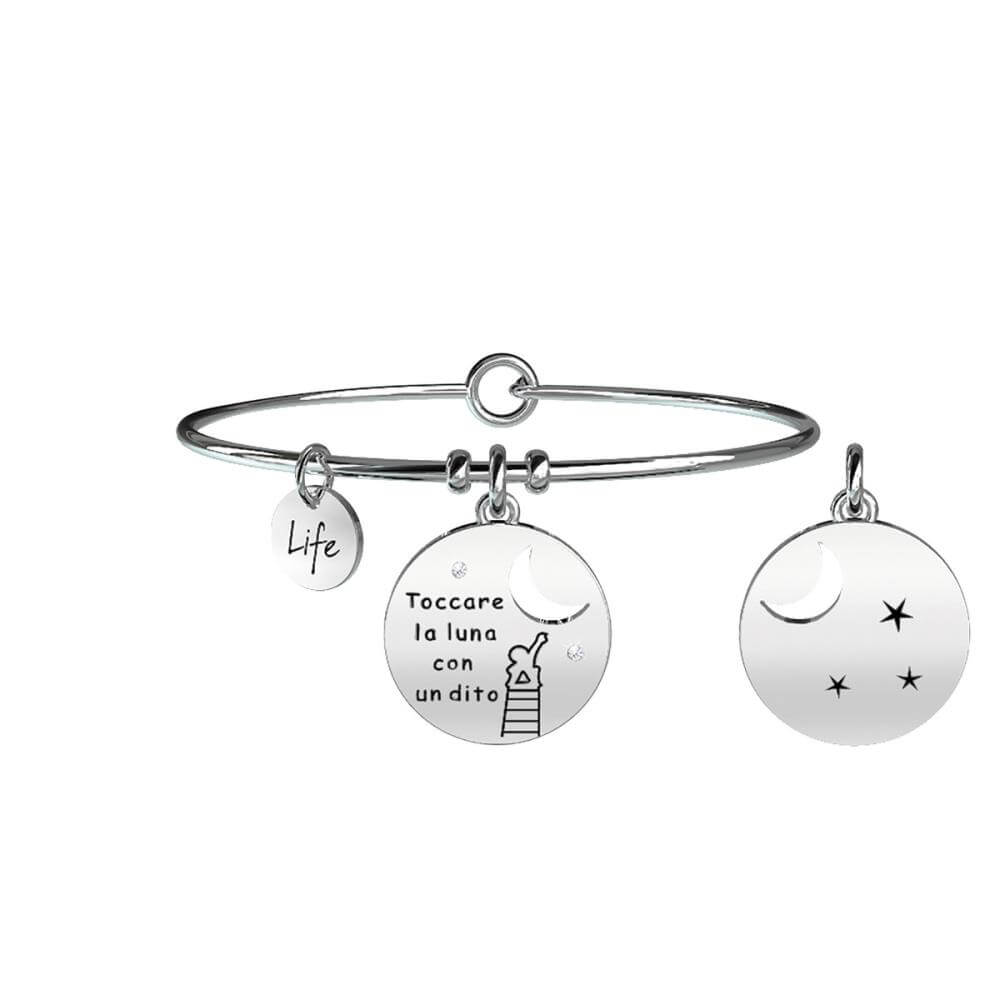 Bracciale Donna Kidult in Acciaio Luna | Felicità – Love – 231657