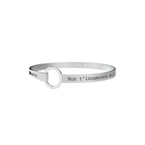 Bracciale Donna Kidult in Acciaio | Non ti innamorare – Philosophy – 231714