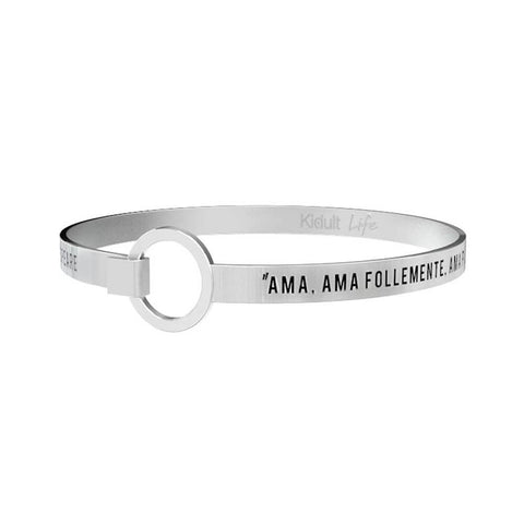 Bracciale Donna Kidult in Acciaio Ama, ama follemente… – Love – 731057