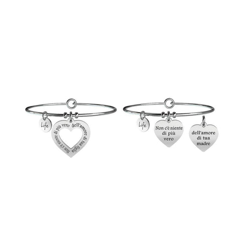 Set Bracciali Kidult in Acciaio Mamma-Figlia | Vero Amore – Family – 731098