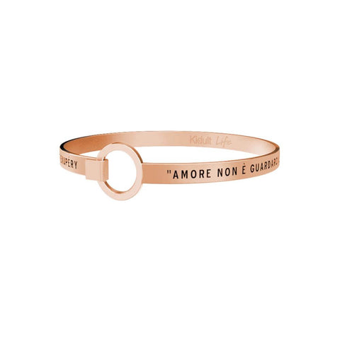 Bracciale Donna Kidult in Acciaio Rosè | Amore non è… – Love – 731108