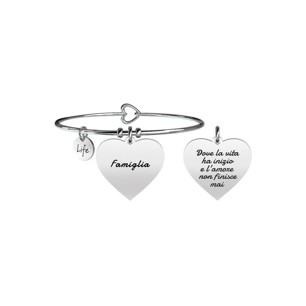 Bracciale Donna Kidult in Acciaio Cuore | Famiglia – Family – 731259