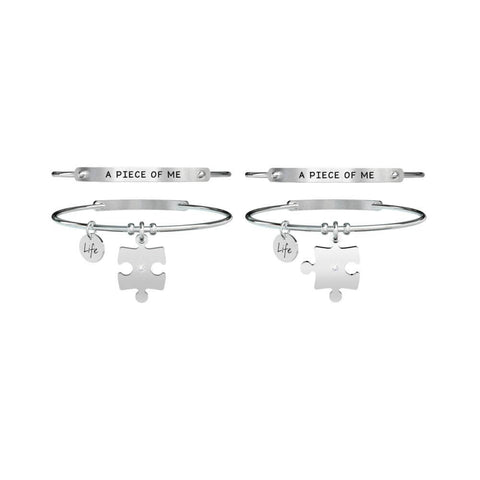 Bracciale Donna Kidult in Acciaio Puzzle | A Piece Of Me – Love – 731361