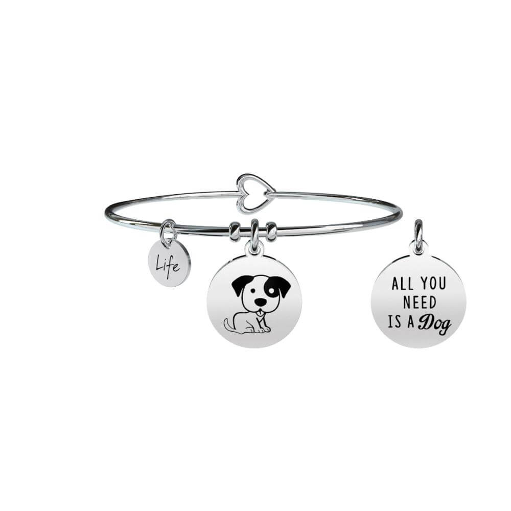 Bracciale Donna Kidult in Acciaio Cane | Affetto – Animal Planet – 731372