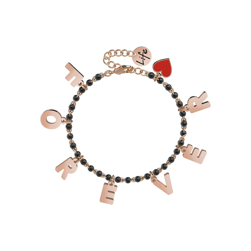 Bracciale Kidult in Acciaio e Smalti | Forever – Love – 731590