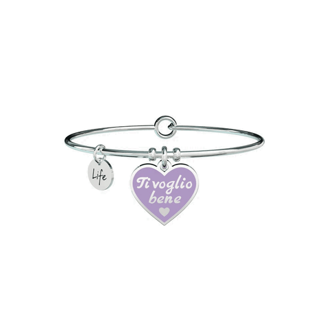 Bracciale Donna Kidult in Acciaio con Cuore | Ti Voglio Bene – Love – 731609