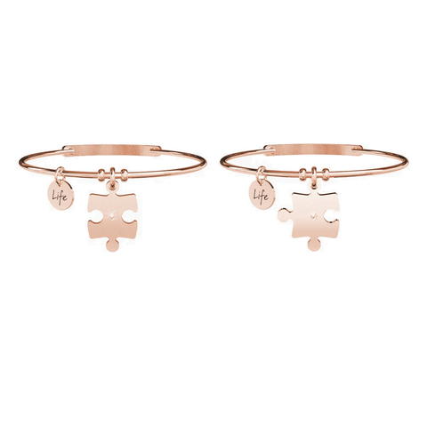 Bracciale Donna Kidult in Acciaio Puzzle | A Piece Of Me – Love – 731641