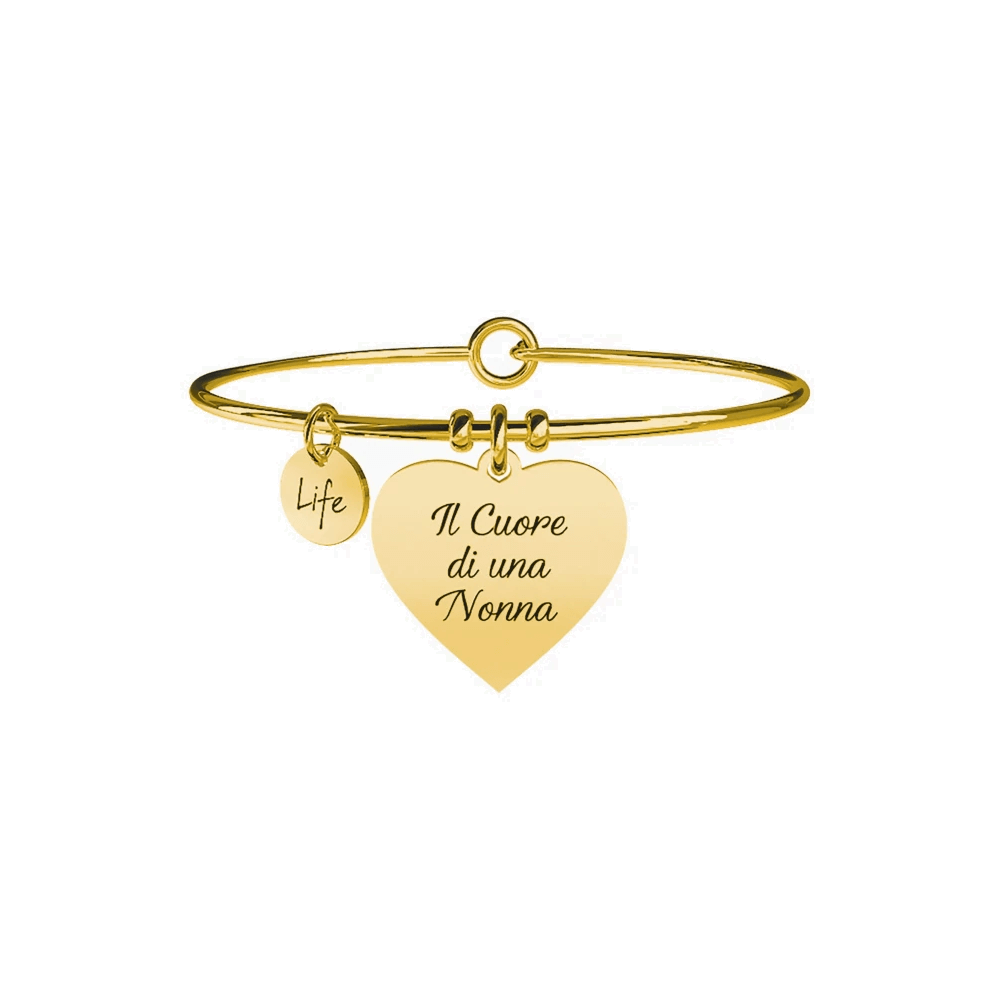 Bracciale Donna Kidult in Acciaio Cuore | Nonna – Family – 731656