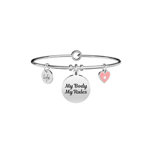 Bracciale KIDULT Donna 731720 My body my rules Collezione Life Philosophy