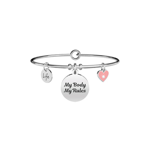 Bracciale KIDULT Donna 731720 My body my rules Collezione Life Philosophy