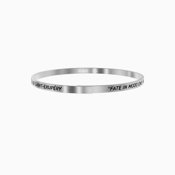 Bracciale KIDULT Donna 731740 "Fate in modo che i .." Collezione Life Philosophy