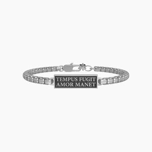 Bracciale KIDULT Uomo 731807 Tempo Fugit Amor Manet Collezione Life