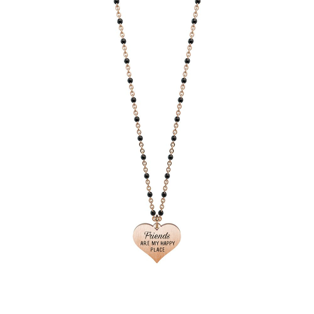 Collana Kidult in Acciaio e Smalti Cuore | Friends – Love – 751077