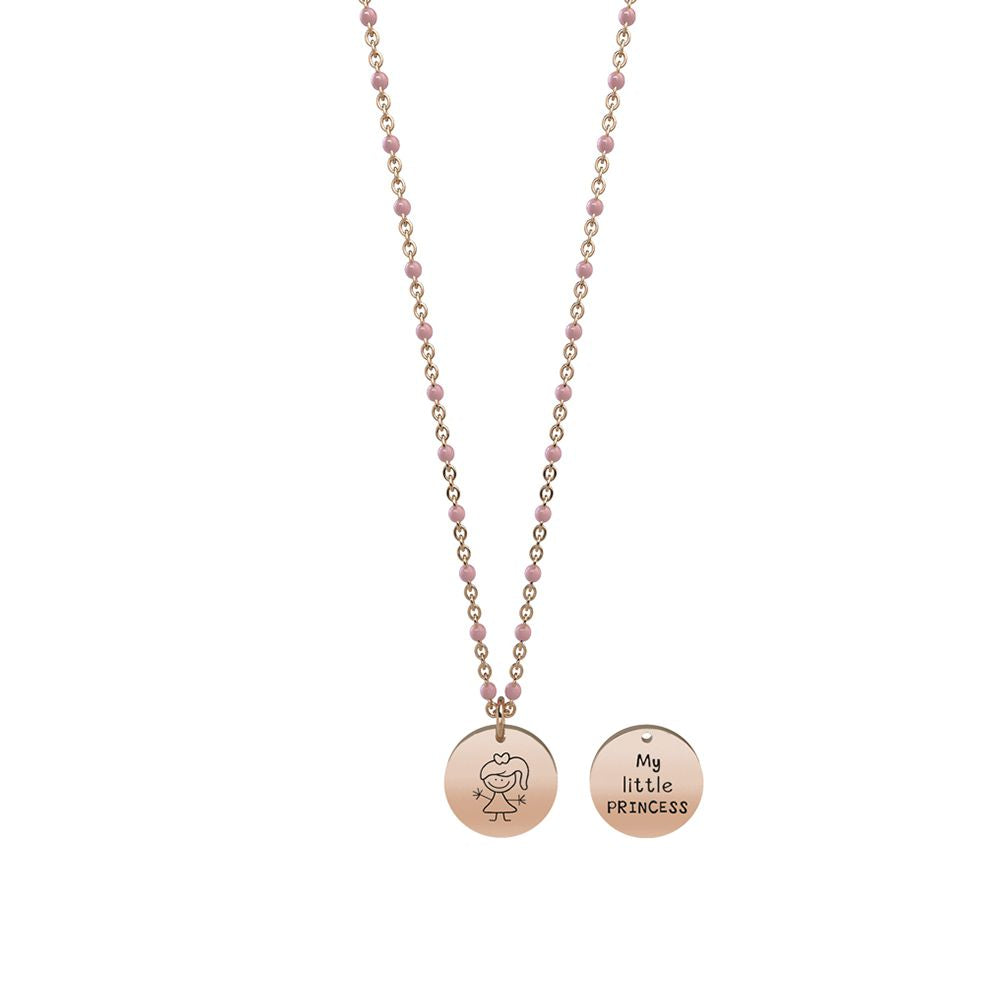 Collana Kidult in Acciaio e Smalti | Girl – Family – 751092