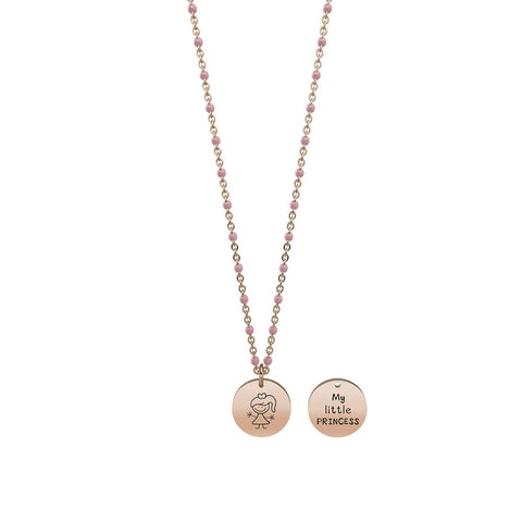 Collana Kidult in Acciaio e Smalti | Girl – Family – 751092