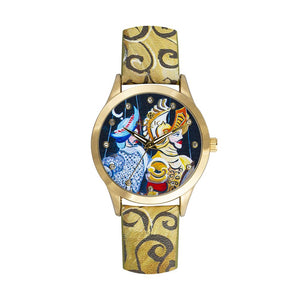 Orologio Solo Tempo Mizzica in Acciaio e Pelle – I Pupi – MB111