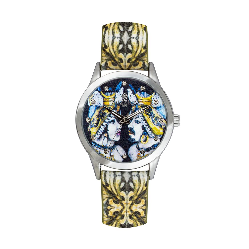 Orologio Solo Tempo Mizzica in Acciaio e Pelle – I Mori – MB112